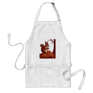 Fall Squirrel Standard Apron