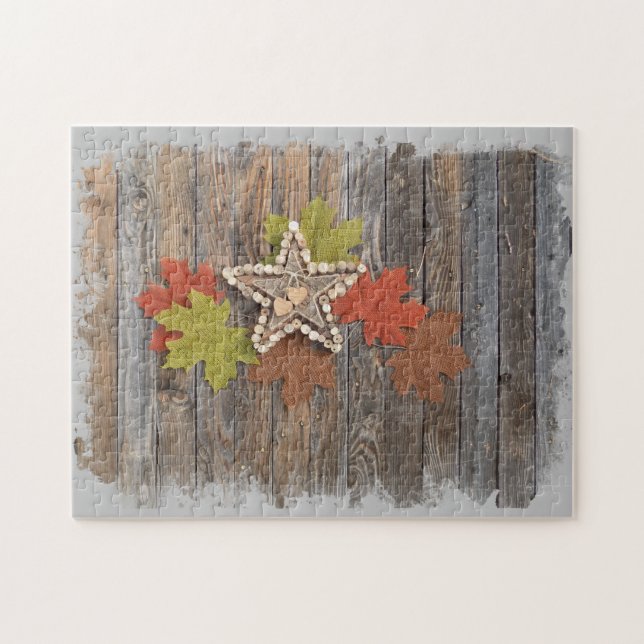 Fall Stars flexible jigsaw puzzle (Horizontal)