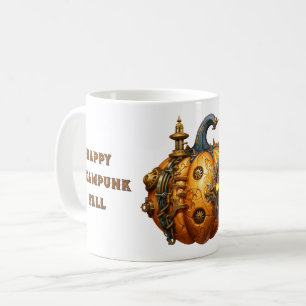 Fall Steampunk Pumpkin Mug
