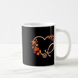 Fall Stethoscope Nurse Thanksgiving Nursing Autumn Coffee Mug