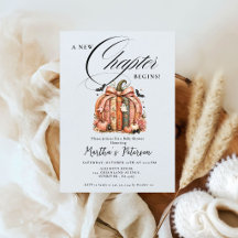 Fall Storybook A New Chapter Begins Baby Shower