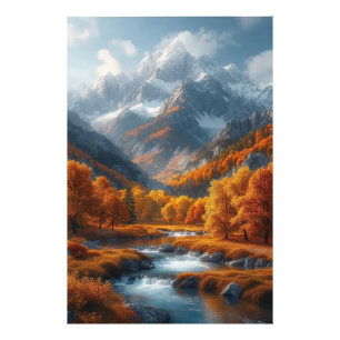Fall Stream Photo Print