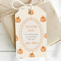 Fall Stripes Little Pumpkin Baby Shower