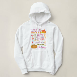 Fall Subway Art Hoodie