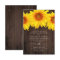 Fall Sunflower Wedding Rustic Country Barn