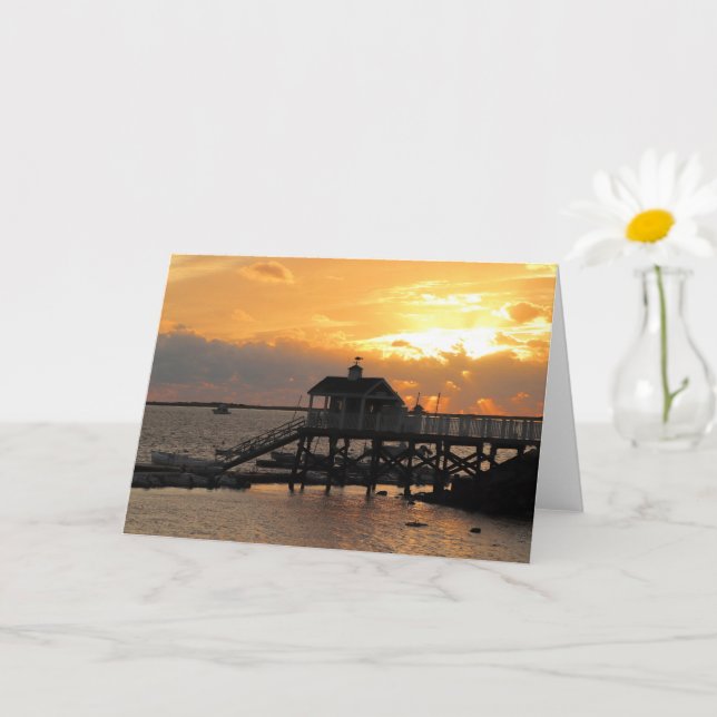 Fall sunrise card (Small Plant)