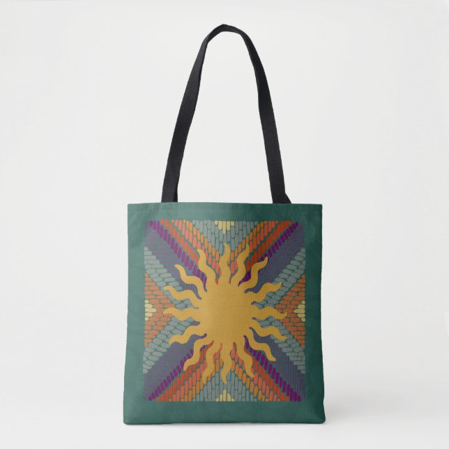 Fall Sunshine Mosaic  Tote Bag (Front)