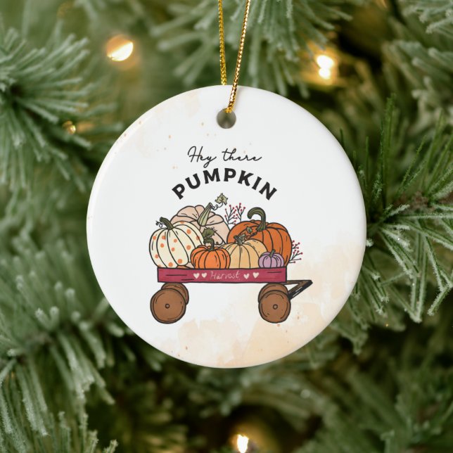 Fall sweet fall - Autumn Leaves -  Ceramic Ornamen Ceramic Tree Decoration (Tree)