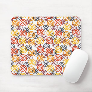 Fall Swirls Mouse Mat