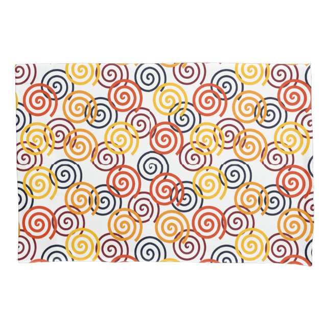 Fall Swirls  Pillowcase (Front)