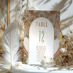 Fall Table Numbers Vintage Art Nouveau Wedding<br><div class="desc">Art Nouveau Vintage wedding table numbers by Alphonse Mucha in a floral, romantic, and whimsical design. Victorian flourishes complement classic art deco fonts. Please enter your custom information, and you're done. If you wish to change the design further, click the blue "Customise It" button. Thank you so much for considering...</div>