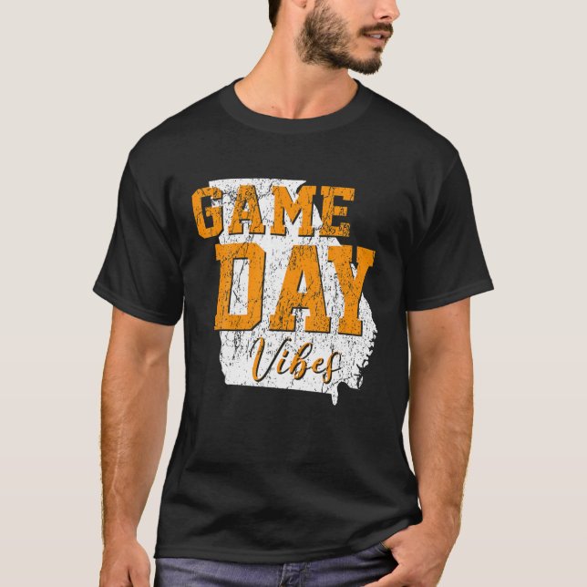 Fall Tailgate Bulldogs Georgia Football Game Day V T-Shirt (Front)