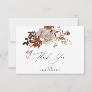Fall Thank You Card