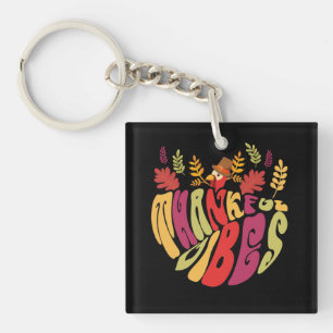 fall thanksgiving day specia key ring