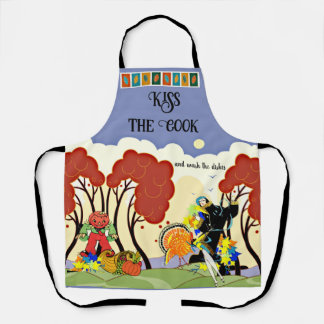 Fall, Thanksgiving, Kiss the Cook Apron