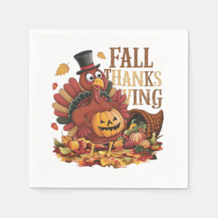 fALL THANKSGIVING Napkin