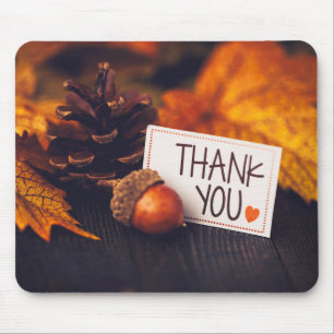 Fall Thanksgiving Photography Pumpkin Photography Mouse Mat