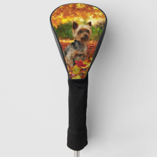 Fall Thanksgiving - Tucker - Yorkie Golf Head Cover