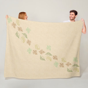Fall Time Bathroom Set, Customise! Fleece Blanket