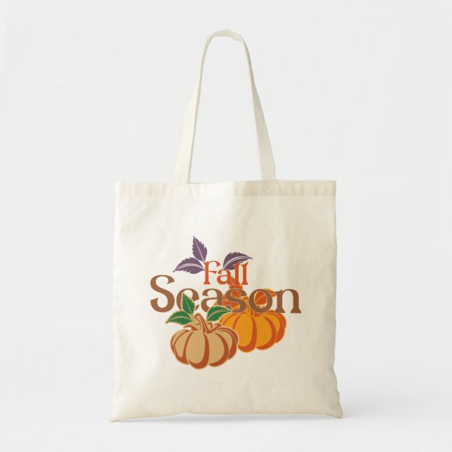 Fall  tote bag (Front)
