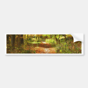 Fall Trail Bumper Sticker