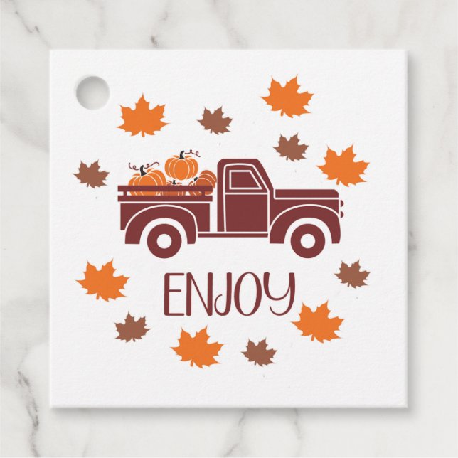 Fall Treat Tags (Front)