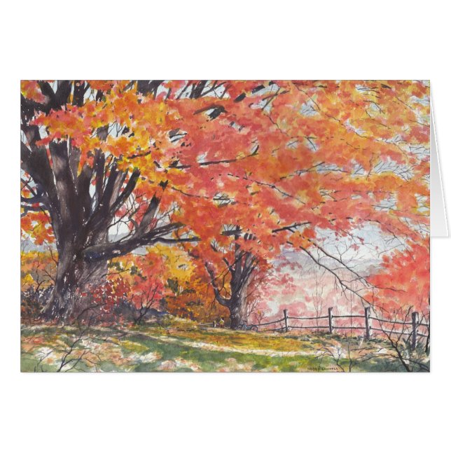 Fall Tree (Front Horizontal)