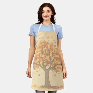 Fall Tree Apron