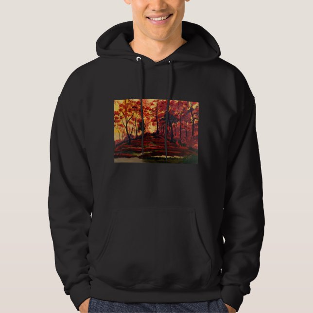 Fall Tree Line Hoodie (Front)