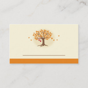 Fall Tree Place Card