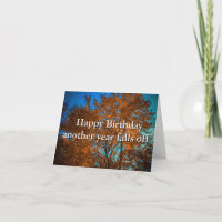 Fall Tree Shimmering In Gold Folded Greeting Card