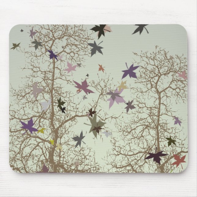 Fall Trees Mouse Mat (Front)