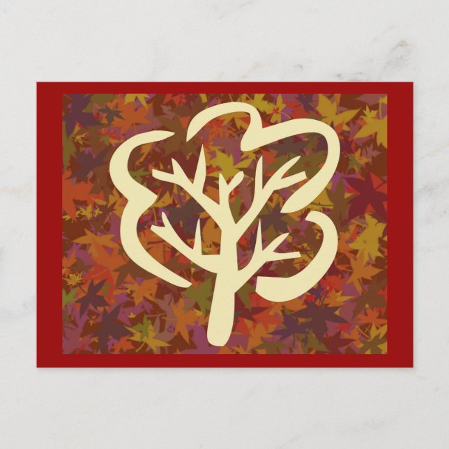 Fall Trees Series 1 Postcard (Front)