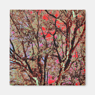FALL TREES UK MAGNET