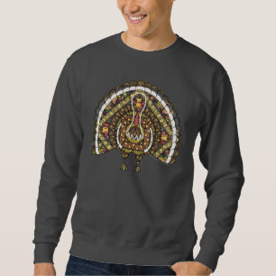 Fall Turkey Men's Dark Shirt