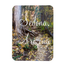 Fall upon the West Fork trail in Sedona, Arizona 