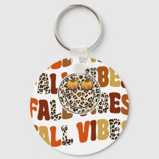fall vibes (4) key ring