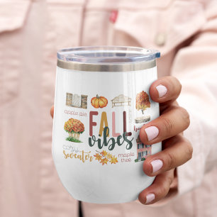 Fall Vibes Autumn Favourites Rustic Watercolor