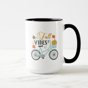Fall Vibes By Bicycle Mug