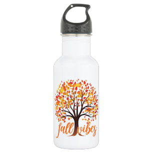 Fall Vibes – Cosy Fall Tree 532 Ml Water Bottle