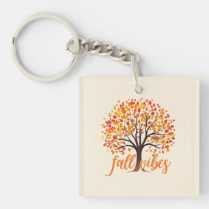 Fall Vibes – Cosy Fall Tree Key Ring
