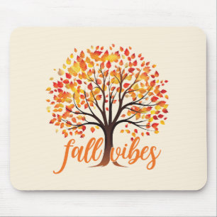 Fall Vibes – Cosy Fall Tree Mouse Mat