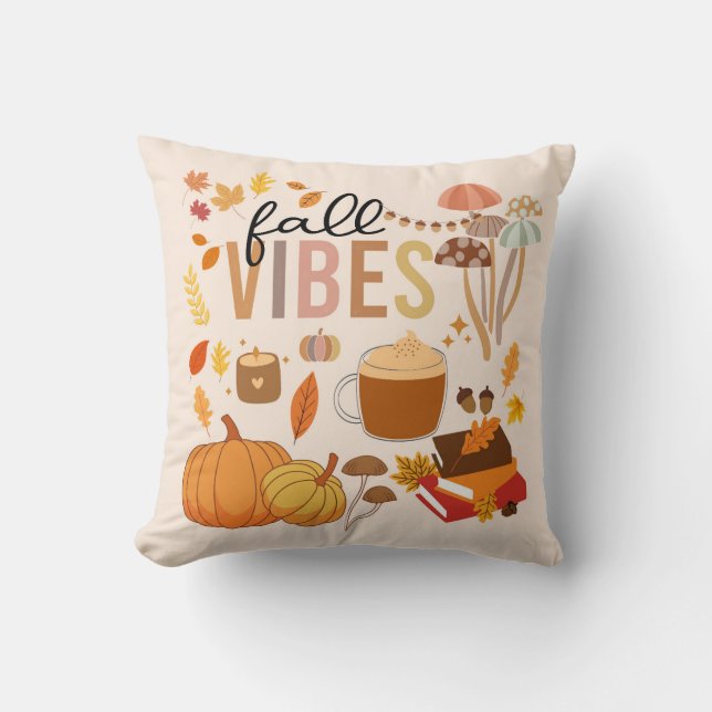 Fall Vibes Cushion (Front)