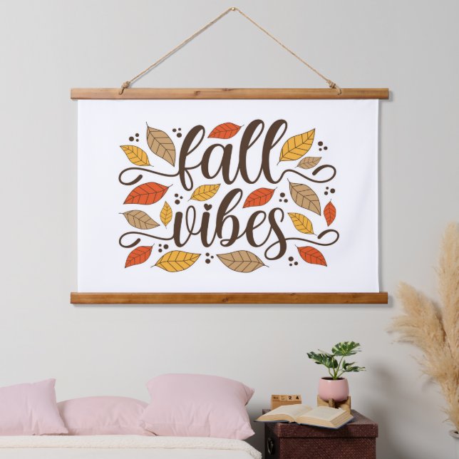 Fall Vibes Hanging Tapestry (Bedroom)