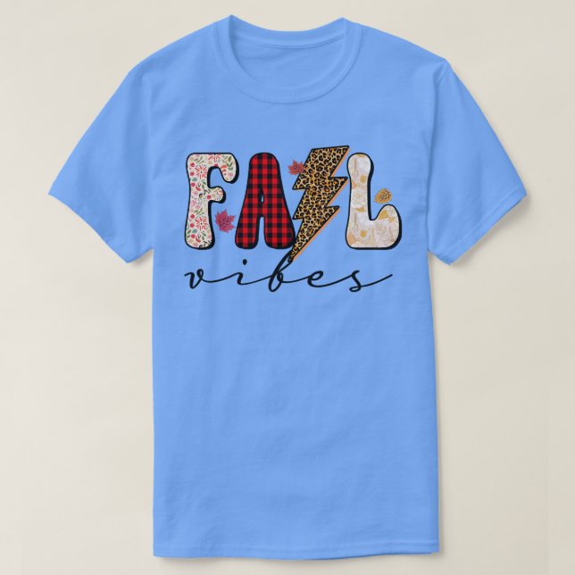 Fall Vibes Its Fall Yall Hello Fall Autumn Thanksg T-Shirt (Design Front)