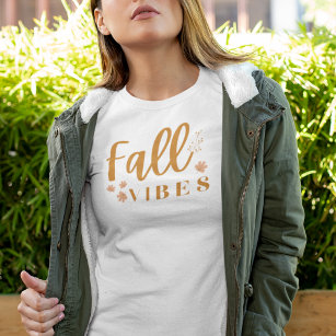 Fall Vibes Leaves T-Shirt