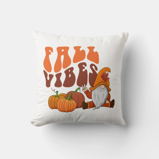 Fall Vibes Pillow (Front)