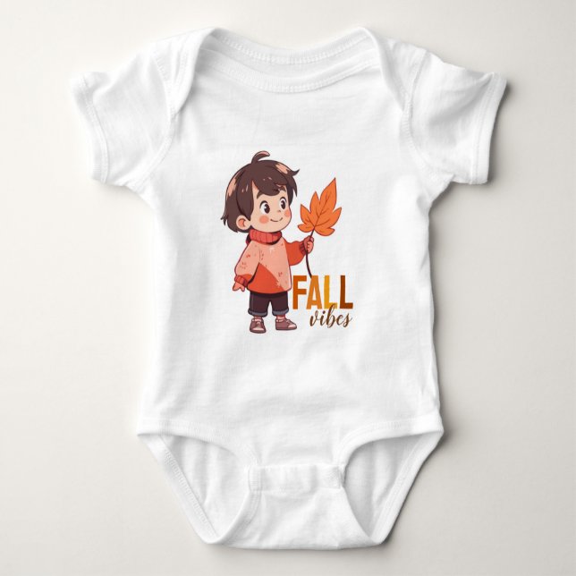 Fall vibes T-Shirt Baby Bodysuit (Front)
