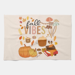 Fall Vibes Tea Towel
