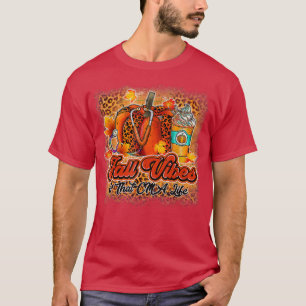 Fall Vibes & That CMA Life Fall Lover Nurse Day Nu T-Shirt